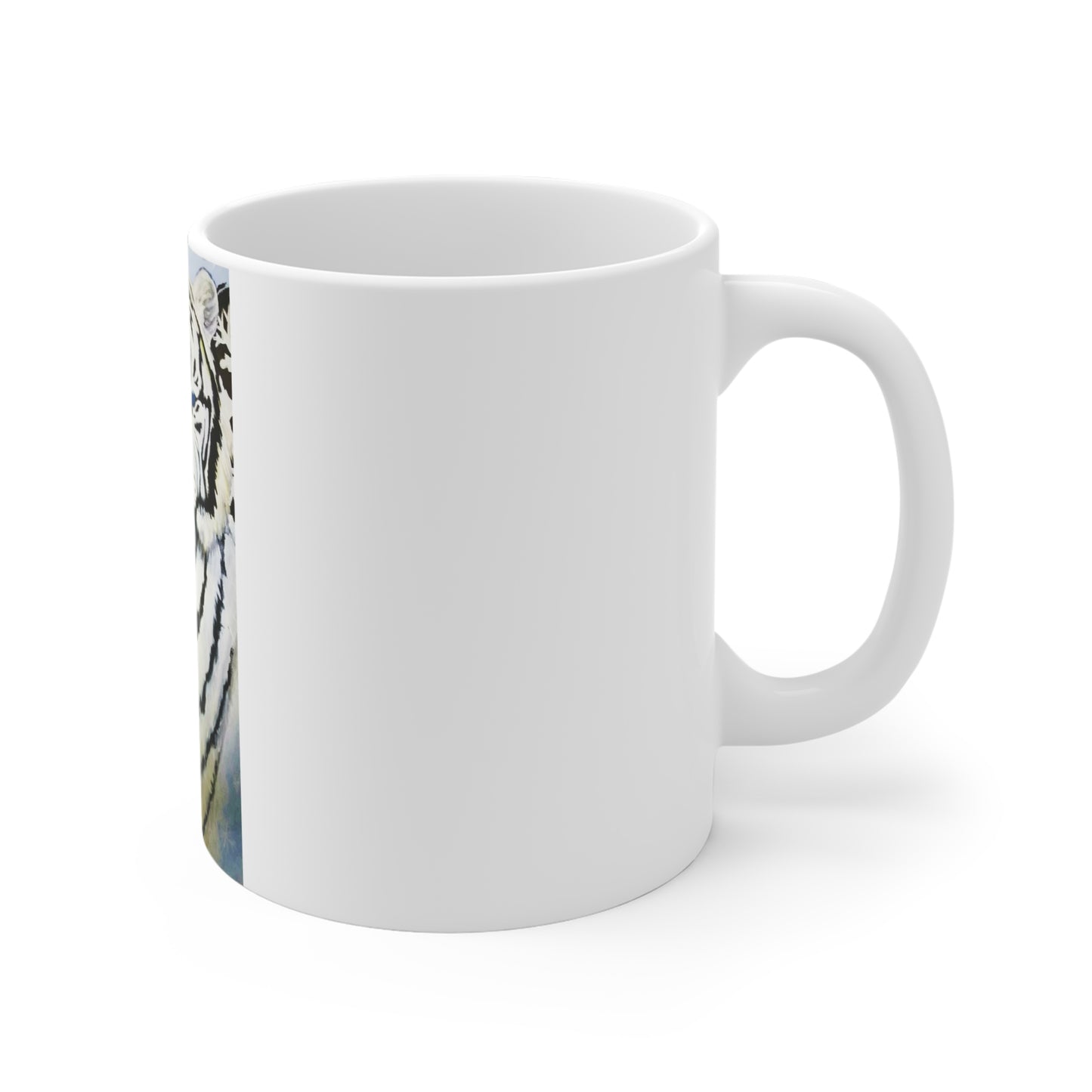 White Tiger Mug